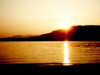 kaminoseki beach sunrise