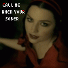 Call me when your sober evanescence